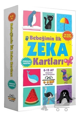Bebeğimin İlk Zeka Kartları 0-12 Ay – Kolektif – 0-6 Yaş Yayınları kitap kapağı