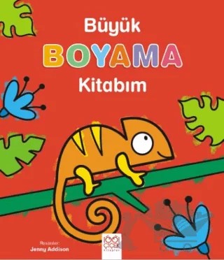 Büyük Boyama Kitabım – Jenny Addison – 1001 Çiçek Kitaplar kitap kapağı