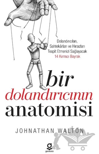 Bir Dolandırıcının Anatomisi – Johnathan Walton – Genesis Yayınevi kitap kapağı