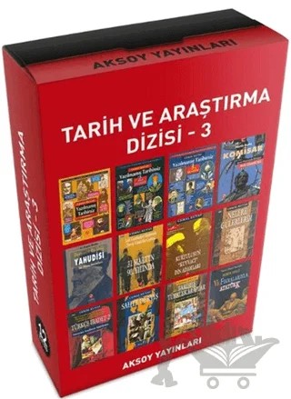 Tarih ve Araştırma Dizisi - 3 (12 Kitap Takım) – Kolektif – Aksoy Yayıncılık kitap kapağı