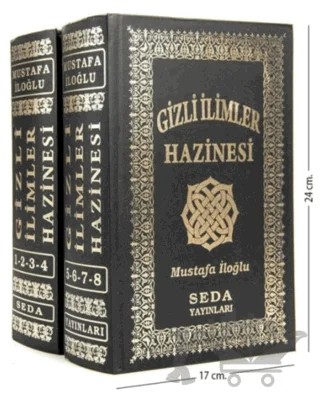 Gizli İlimler Hazinesi (Büyük Boy, 037) (2 Kitap Takım) – Mustafa İloğlu – Seda Yayınları kitap kapağı