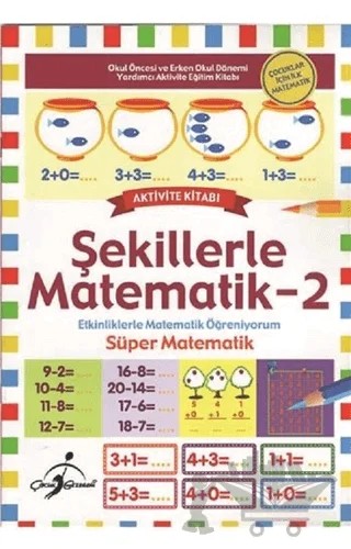 Şekillerle Matematik 2 – Kolektif – Çocuk Gezegeni kitap kapağı