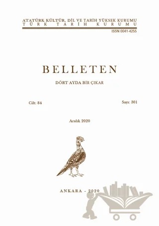 Belleten Sayı: 301 Cilt: 84 Aralık 2020 – Türk Tarih Kurumu Yayınları kitap kapağı