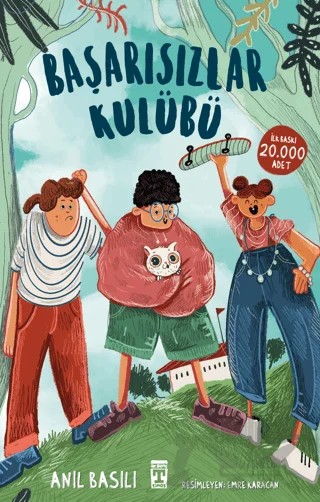 Başarısızlar Kulübü – Anıl Basılı – İlk Genç Timaş kitap kapağı