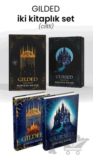 Gilded Serisi - İki Kitaplık Set – Marissa Meyer – Ephesus Yayınları kitap kapağı