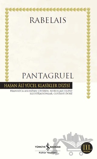 Pantagruel – François Rabelais – İş Bankası Kültür Yayınları kitap kapağı