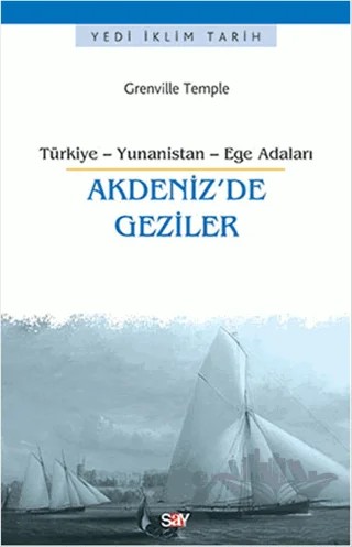 Akdeniz'de Geziler – Grenville Temple – Say Yayınları kitap kapağı