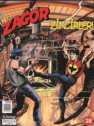 Yeni Zagor Sayı: 28 Zincirler! – Lal Kitap kitap kapağı