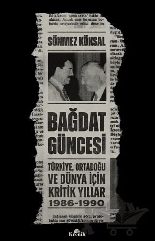 Bağdat Güncesi – Sönmez Köksal – Kronik Kitap kitap kapağı