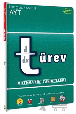 2020 YKS AYT Türev Matematik Fasikülleri – Kolektif – Tonguç Akademi kitap kapağı