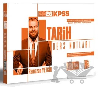 2026 KPSS Tarih Ders Notları – Ramazan Yetgin – Benim Hocam Yayınları kitap kapağı