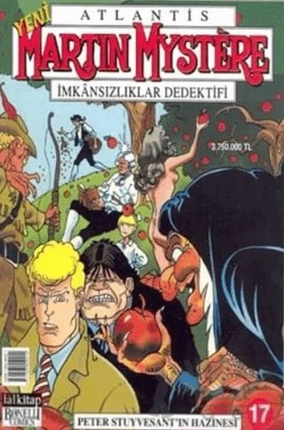 Martin Mystere İmkansızlıklar Dedektifi Peter Stuyvesant’ın Hazinesi Sayı: 17 – Lal Kitap kitap kapağı