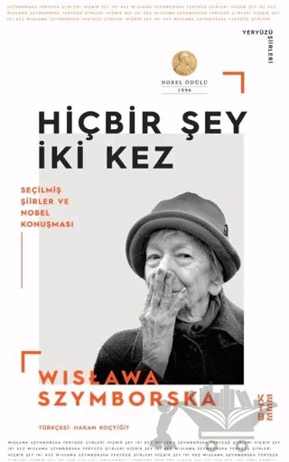 Hiçbir Şey İki Kez – Wisława Szymborska – Ketebe Yayınları kitap kapağı