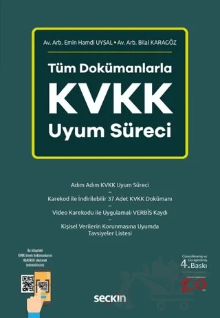 KVKK Uyum Süreci – Emin Hamdi Uysal, Bilal Karagöz – Seçkin Yayıncılık kitap kapağı