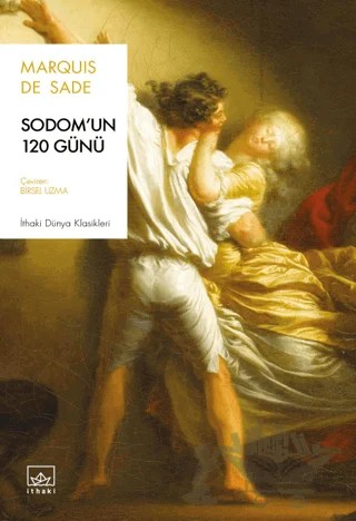 Sodom'un 120 Günü – Marquis de Sade – İthaki Yayınları kitap kapağı