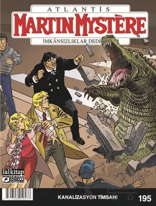 Martin Mystere Sayı 195 - Atlantis – Lal Kitap kitap kapağı