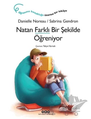 Natan Farklı Bir Şekilde Öğreniyor – Danielle Noreau – Yapı Kredi Yayınları kitap kapağı