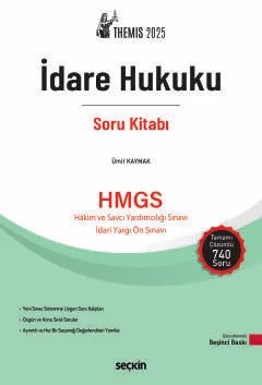 THEMIS – İdare Hukuku Soru Kitabı – Ümit Kaymak – Seçkin Yayıncılık kitap kapağı
