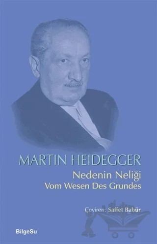 Nedenin Neliği – Martin Heidegger – BilgeSu Yayıncılık kitap kapağı