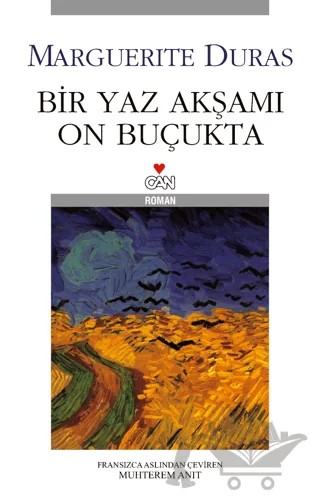 Bir Yaz Akşamı On Buçukta – Marguerite Duras – Can Yayınları kitap kapağı