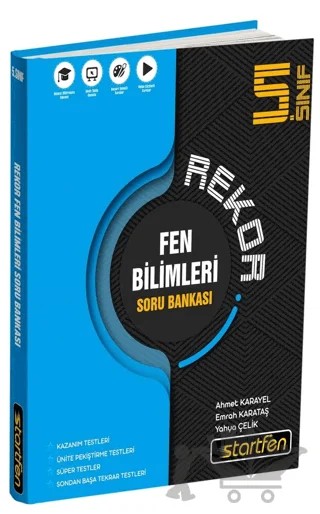 5. Sınıf Fen Bilimleri Rekor Soru Bankası – Kolektif – Startfen Yayınları kitap kapağı