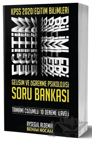 KPSS Eğitim Bilimleri Gelişim ve Öğrenme Psikolojisi Soru Bankası – Ayşegül Aldemir – Benim Hocam Yayınları kitap kapağı