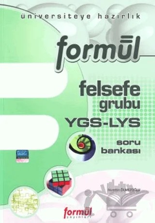 Felsefe Grubu YGS-LYS Soru Bankası – Nurettin Ölmezoğlu – Formül Yayınları kitap kapağı