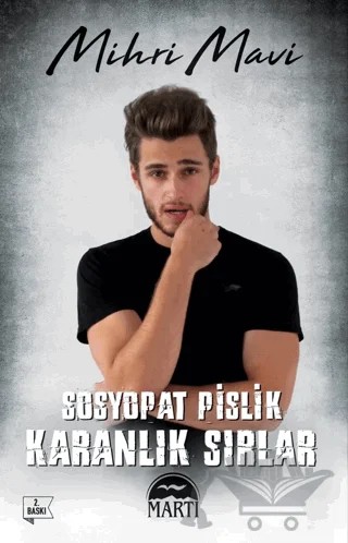 Sosyopat Pislik: Karanlık Sırlar – Mihri Mavi – Martı Yayınları kitap kapağı