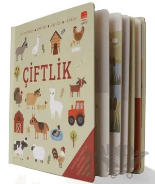 Say Bul Eğlen Çiftlik – Kolektif – Uçan Fil Yayınları kitap kapağı