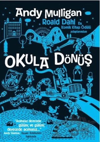 Okula Dönüş – Andy Mulligan – Tudem Yayınları kitap kapağı