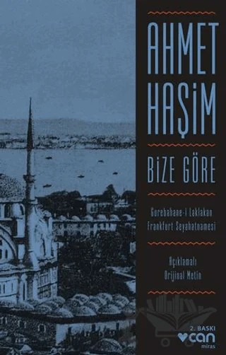 Bize Göre – Ahmet Hâşim – Can Yayınları kitap kapağı
