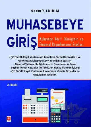Muhasebeye Giriş – Adem Yıldırım – Ekin Basım Yayın kitap kapağı