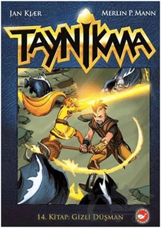 Taynikma 14 - Gizli Düşman – Jan Kjaer, Merlin P. Mann – Beyaz Balina Yayınları kitap kapağı