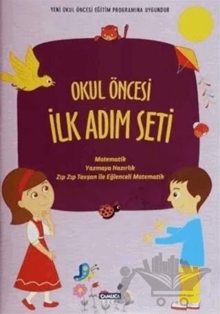 Okul Öncesi İlk Adım Seti (3 Kitap) – Abdullah Özbek, Bilal Gezer – Çamlıca Çocuk Yayınları kitap kapağı