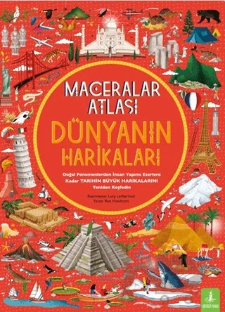 Maceralar Atlası - Dünyanın Harikaları – Ben Handicott – Büyülü Fener Yayınları kitap kapağı
