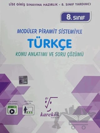 8. Sınıf Türkçe Konu Anlatımı ve Soru Bankası – Kolektif – Karekök Yayıncılık kitap kapağı