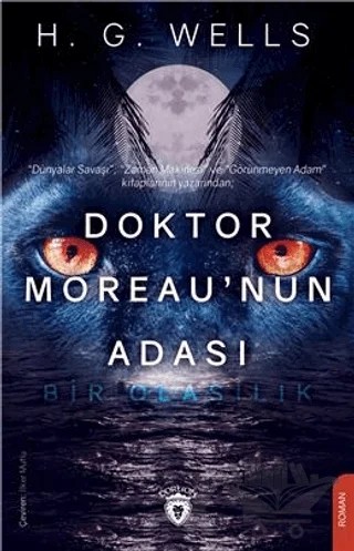 Doktor Moreau’nun Adası – H. G. Wells – Dorlion Yayınları kitap kapağı