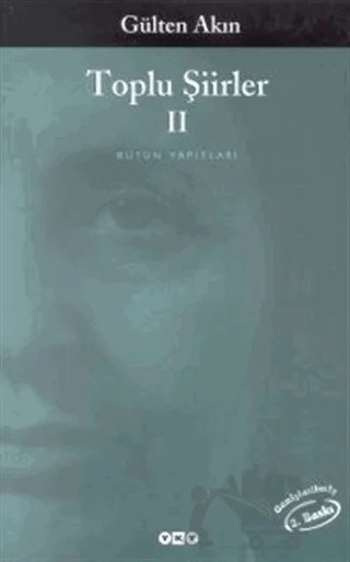 Toplu Şiirleri 2 1979 - 1998 – Gülten Akın – Yapı Kredi Yayınları kitap kapağı