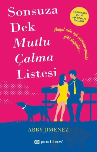 Sonsuza Dek Mutlu Çalma Listesi – Abby Jimenez – Epsilon Yayınevi kitap kapağı