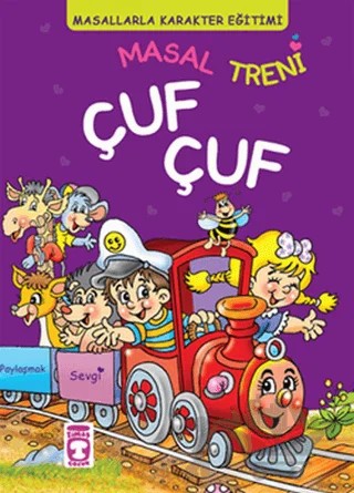 Masal Treni Çuf Çuf – Müjgan Şeyhi – Timaş Çocuk kitap kapağı