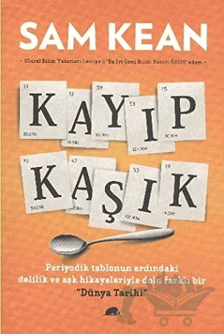 Kayıp Kaşık – Sam Kean – Kolektif Kitap kitap kapağı