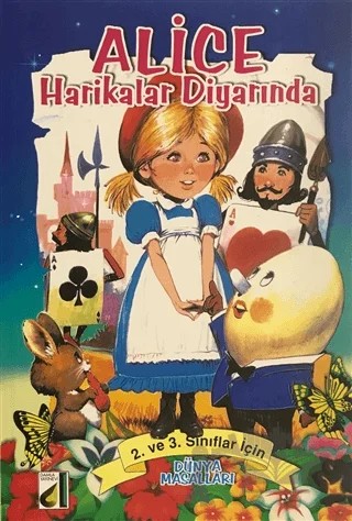 Alice Harikalar Diyarında – Kolektif – Damla Yayınevi kitap kapağı