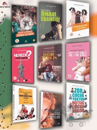 Uzman Eğitimci Gözüyle Çocuk ve Ergen Gelişim Seti (9 Kitap) – Mehmet Murat Döğüşgen – Ekinoks Yayın Grubu kitap kapağı