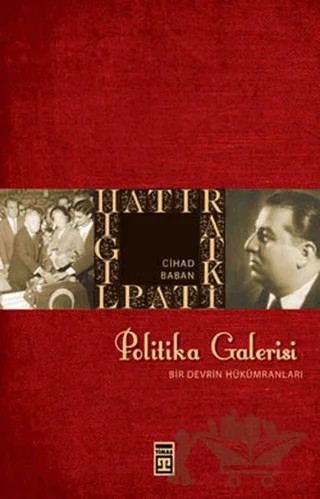 Politika Galerisi – Cihad Baban – Timaş Tarih kitap kapağı