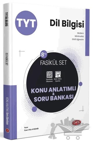 TYT Dil Bilgisi Fasikül Konu Anlatımlı Soru Bankası Set – Ozan Ufuk Aydemir – Data Yayınları kitap kapağı
