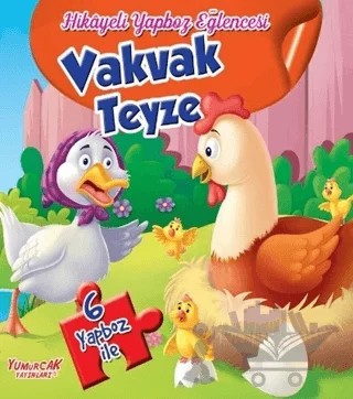 Vakvak Teyze - Hikayeli Yapboz Eğlencesi – Kolektif – Yumurcak Yayınları kitap kapağı