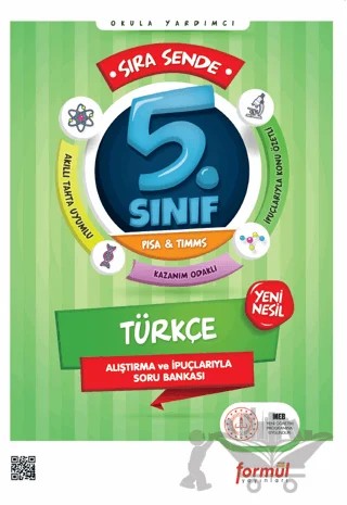 Sıra Sende 5. Sınıf Türkçe Soru Bankası – Ahmet Sınar – Formül Yayınları kitap kapağı