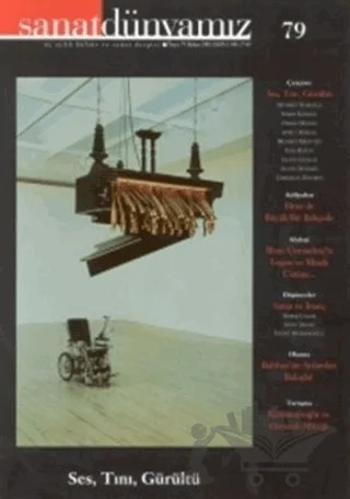 Sanat Dünyamız Üç Aylık Kültür ve Sanat Dergisi Sayı: 79 – Yapı Kredi Yayınları kitap kapağı