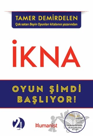 İkna – Tamer Demirdelen – Hümanist Kitap Yayıncılık kitap kapağı