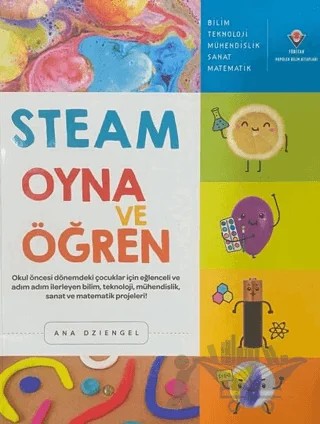 Steam Oyna Ve Öğren – Ana Dziengel – TÜBİTAK Yayınları kitap kapağı